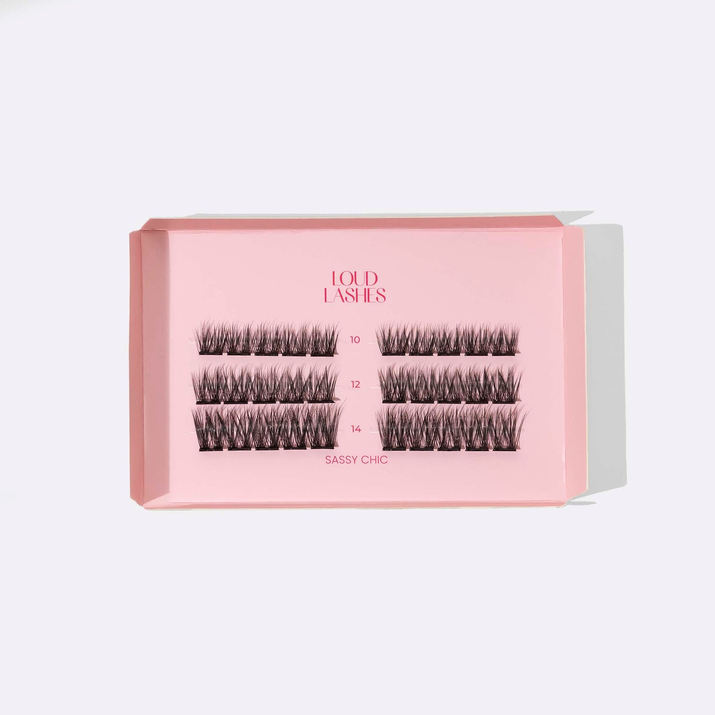 Pre Glued Press on Lashes | Sassy Press on Lashes | Loud Lashes