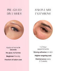 Pre-Glued Lash Clusters