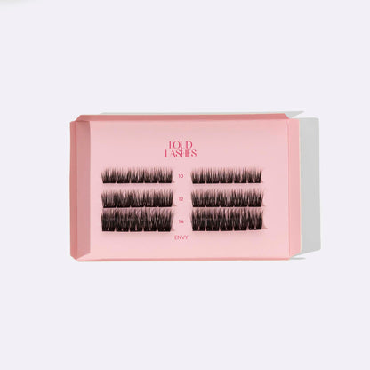Self Adhesive Fake Eyelashes | Envy Press on Lashes | Loud Lashes