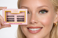 Pre-Glued Lash Clusters