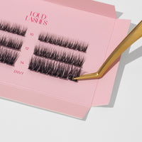 Pre-Glued Lash Clusters
