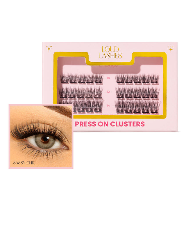 Pre-Glued Lash Clusters