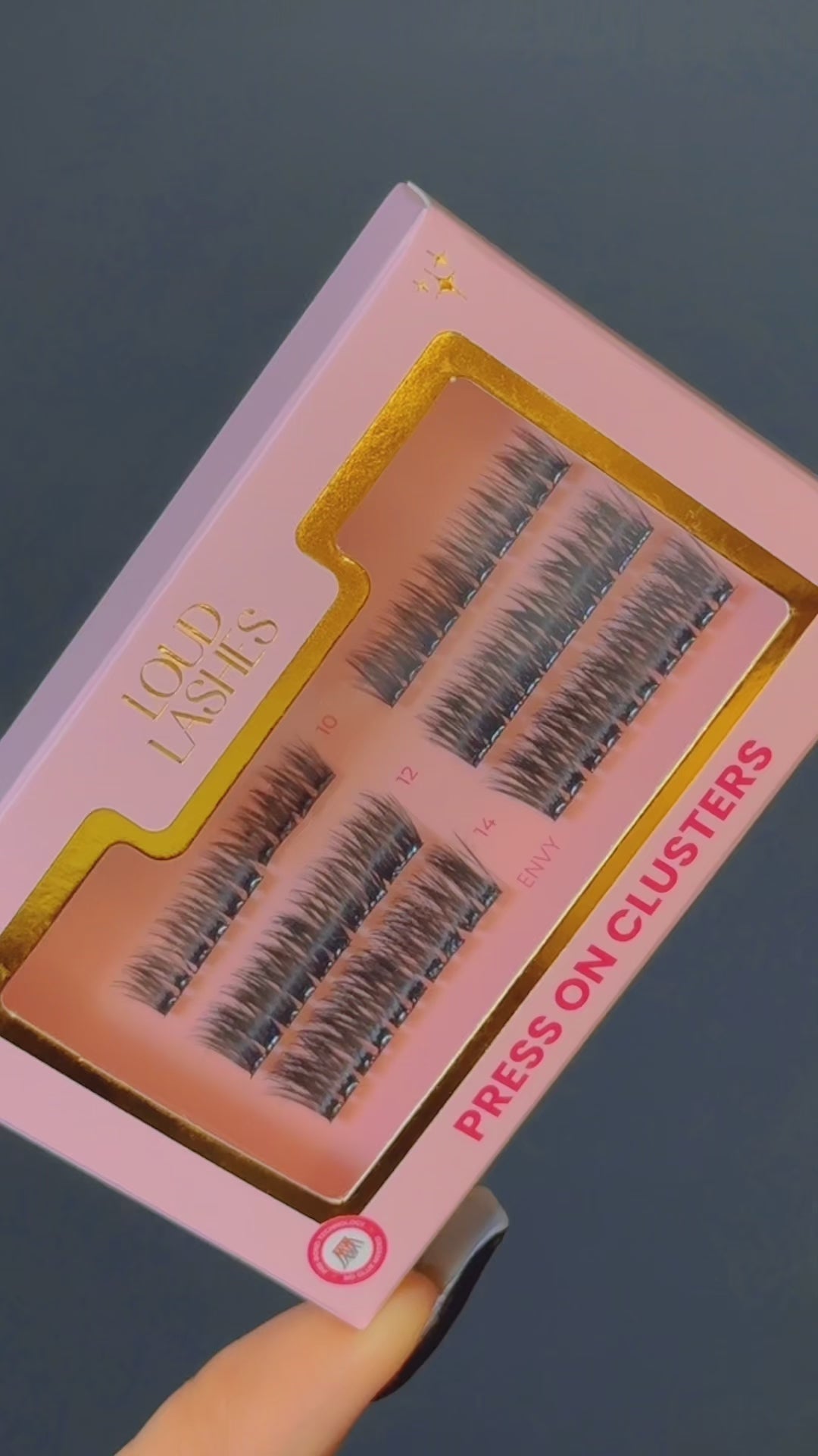 Watch Press-On Lashes in Action